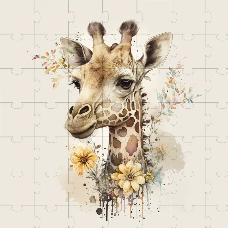 Children Illustrations Watercolor Animals