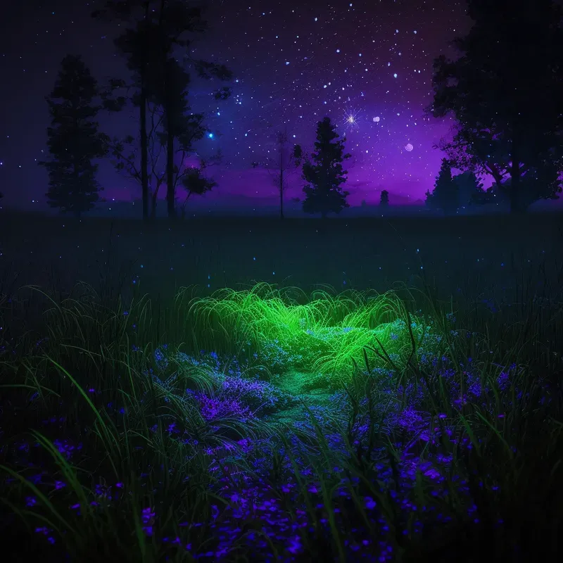 Magical Bioluminescent Alien Landscapes