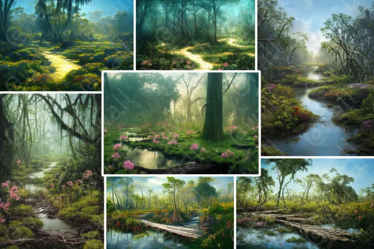 Swamp Land Environments