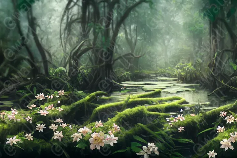 Swamp Land Environments
