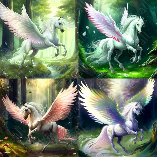 Majestic Pegasuses