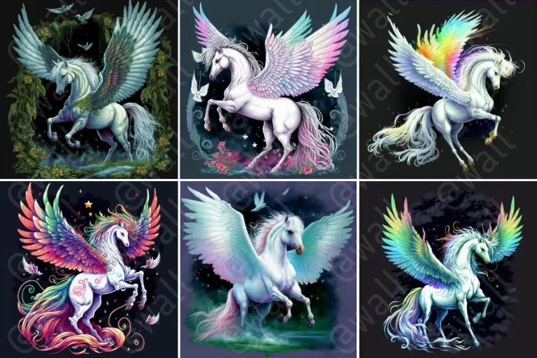 Majestic Pegasuses