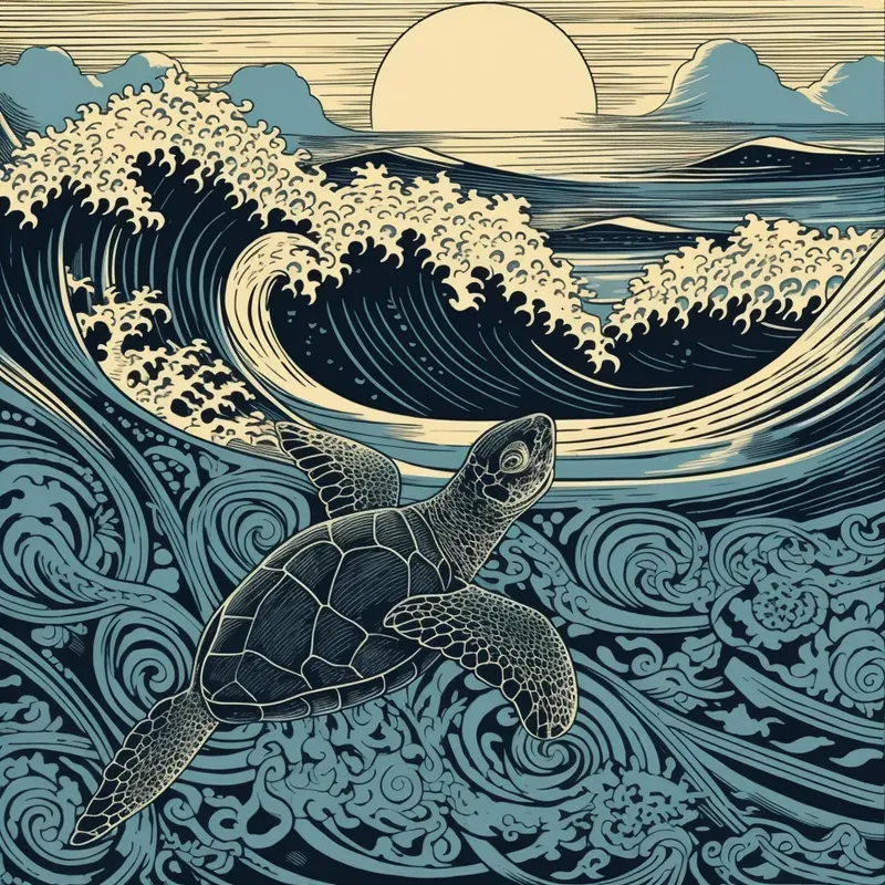 Intricate High Contrast Screen Prints