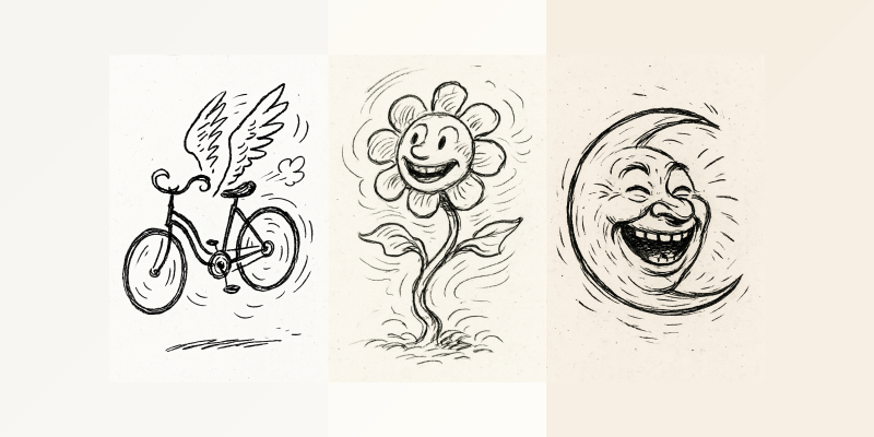 Fantasmagorie Ink Drawing Style