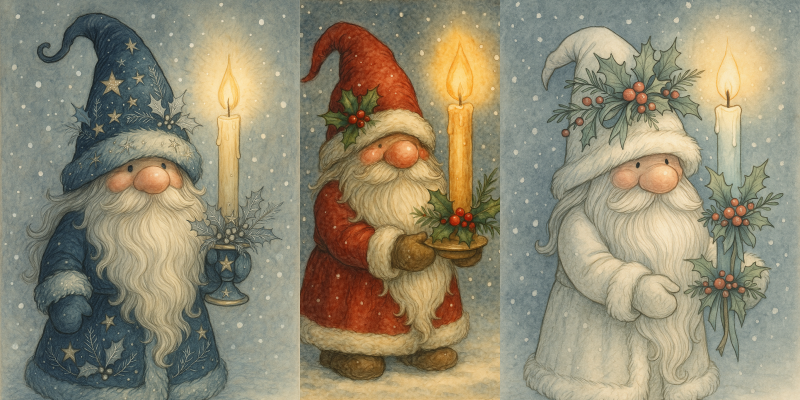 Winter Candle Gnome Generator