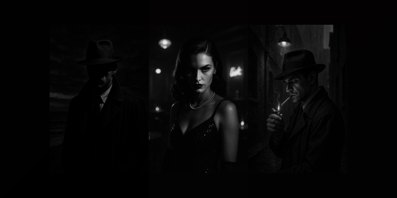 Film Noir Portrait Generator