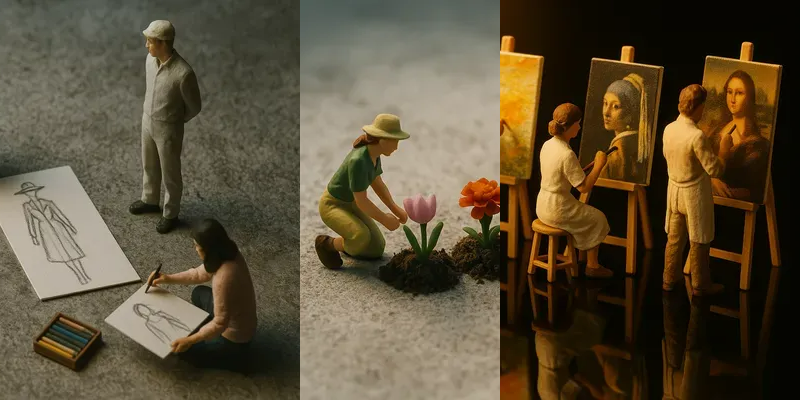 Miniature Scene Macro Generator