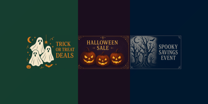 Halloween Shopify Banner Collection