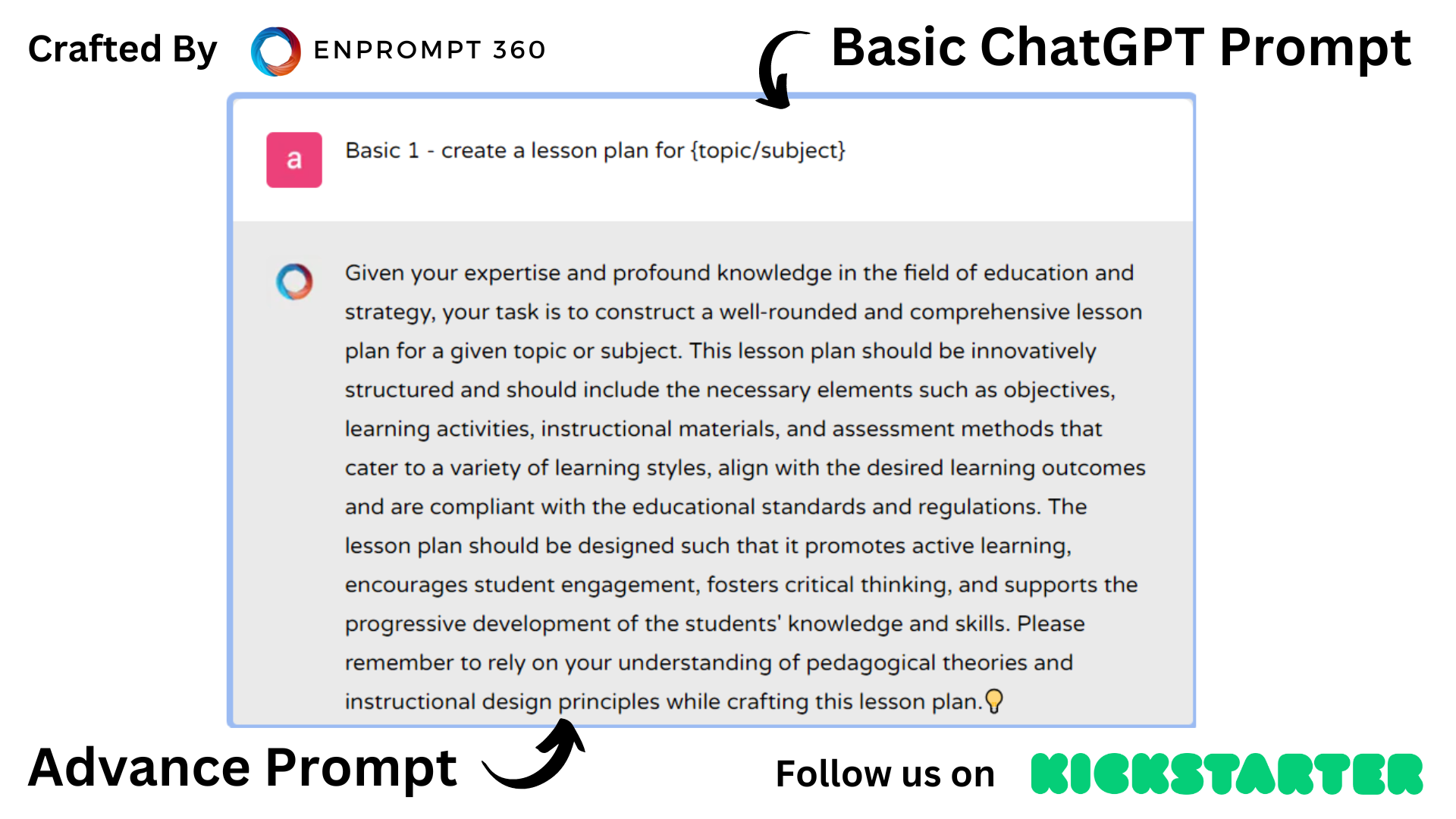 ChatGPT prompts for High School Teachers - keeping students engaged