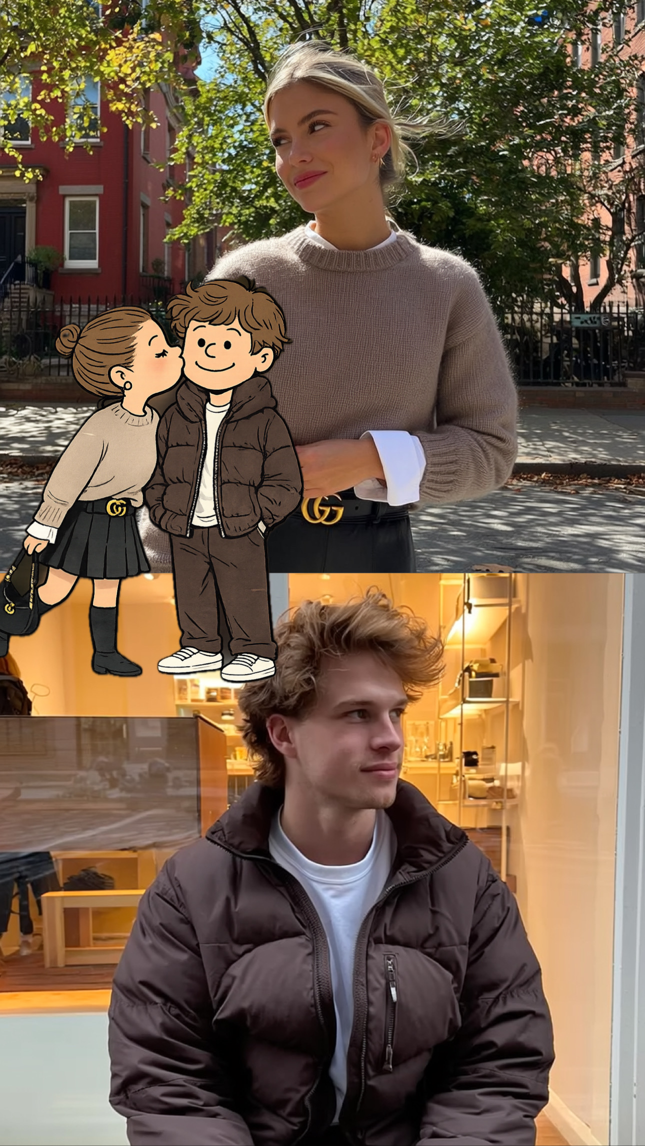 2人で人気キャラ化 - After