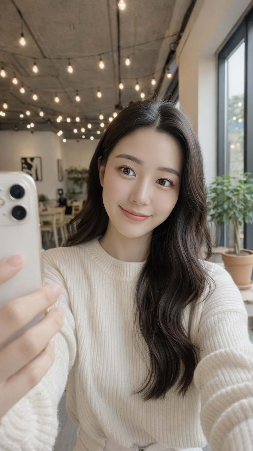 韓国プリクラ風に - Before