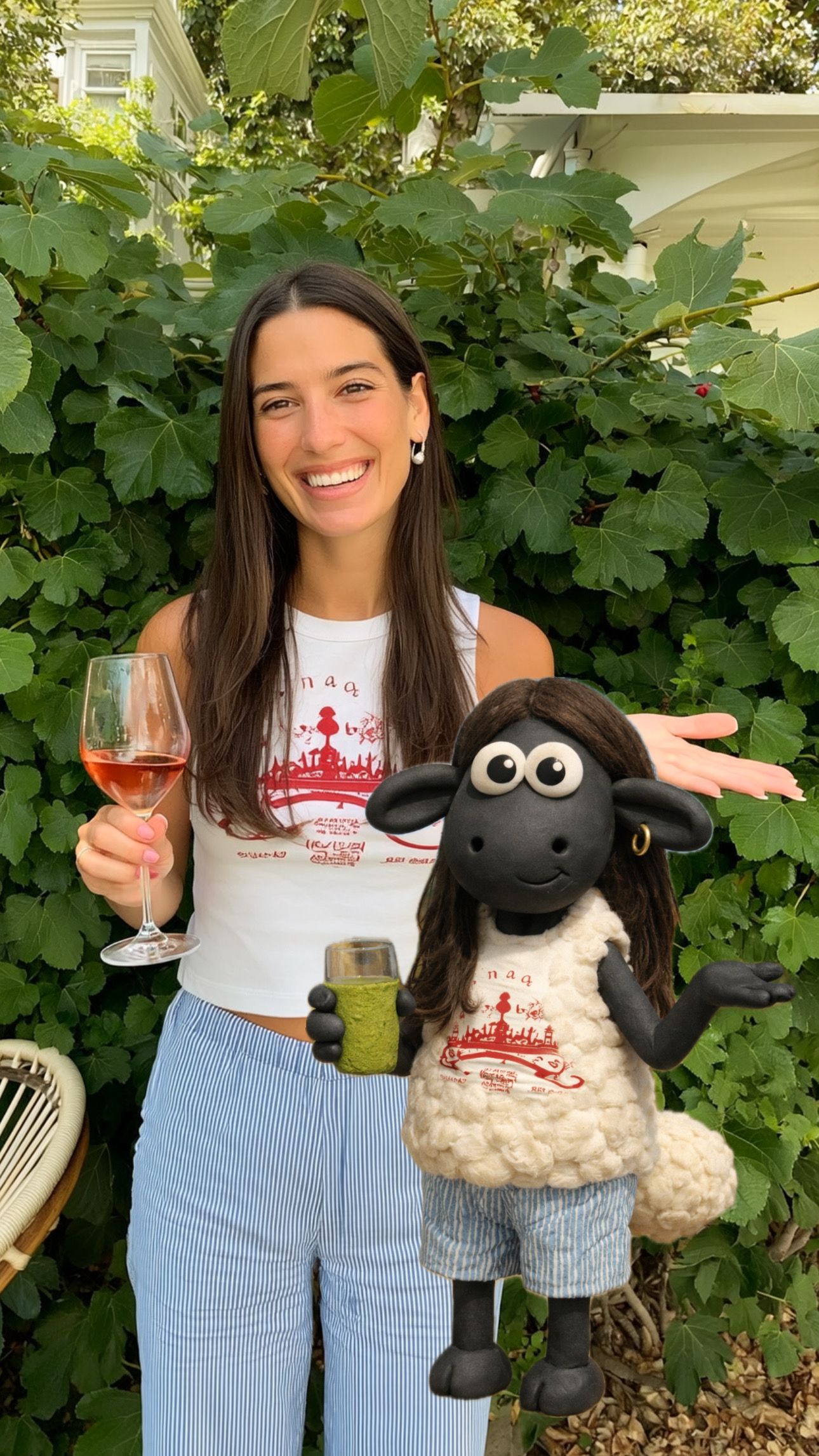 羊のキャラ化 - After