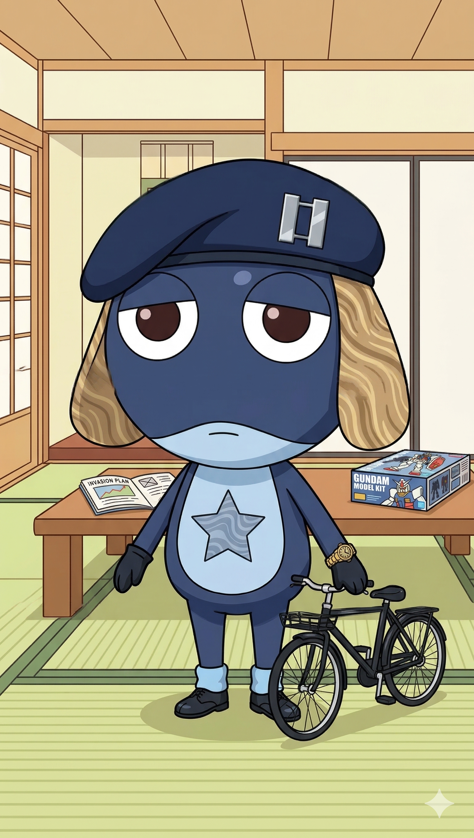 ケロロ風になれる - After