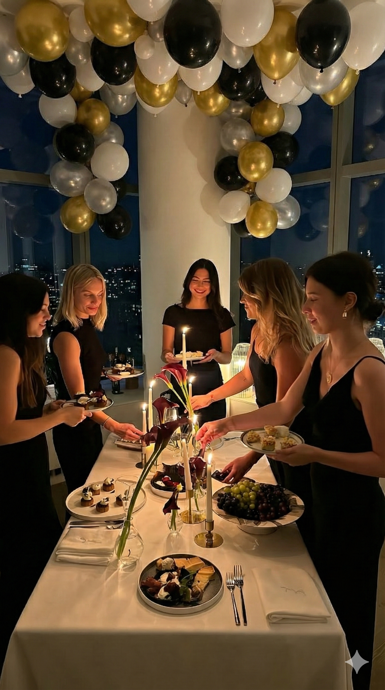 天井に風船 - After