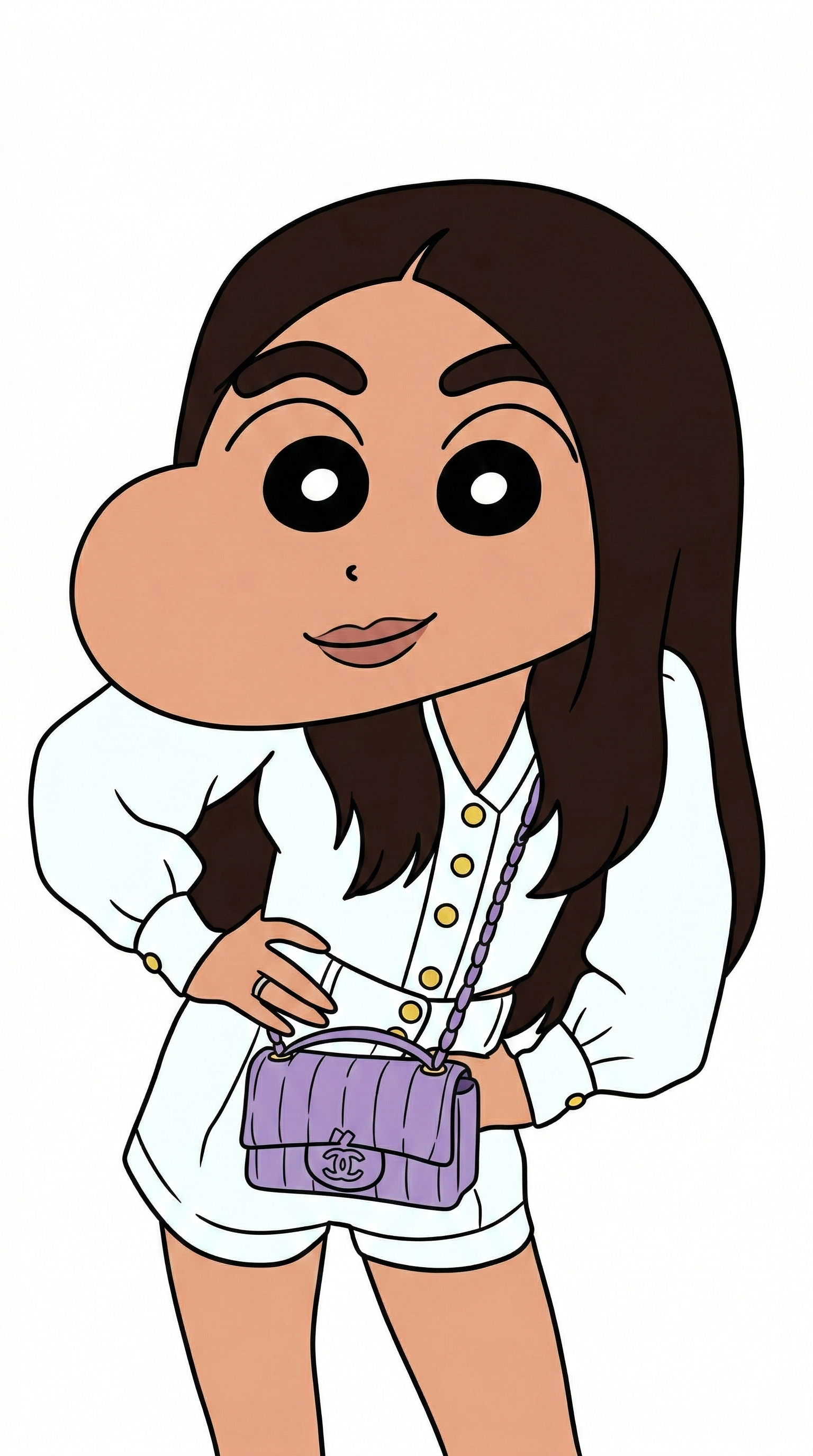 しんちゃん風キャラ化 - After