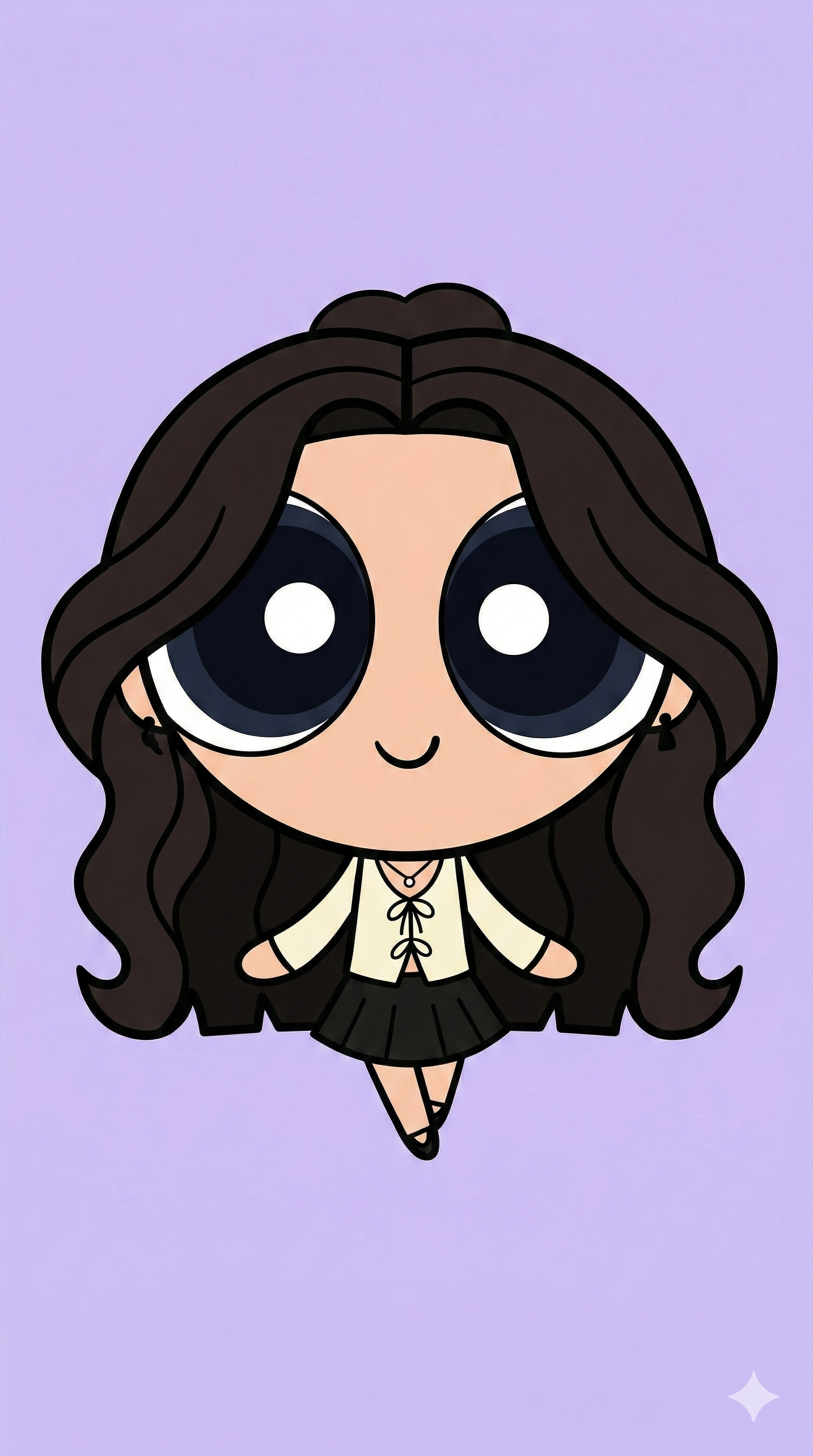 パワーパフガールズ風キャラ化 - After