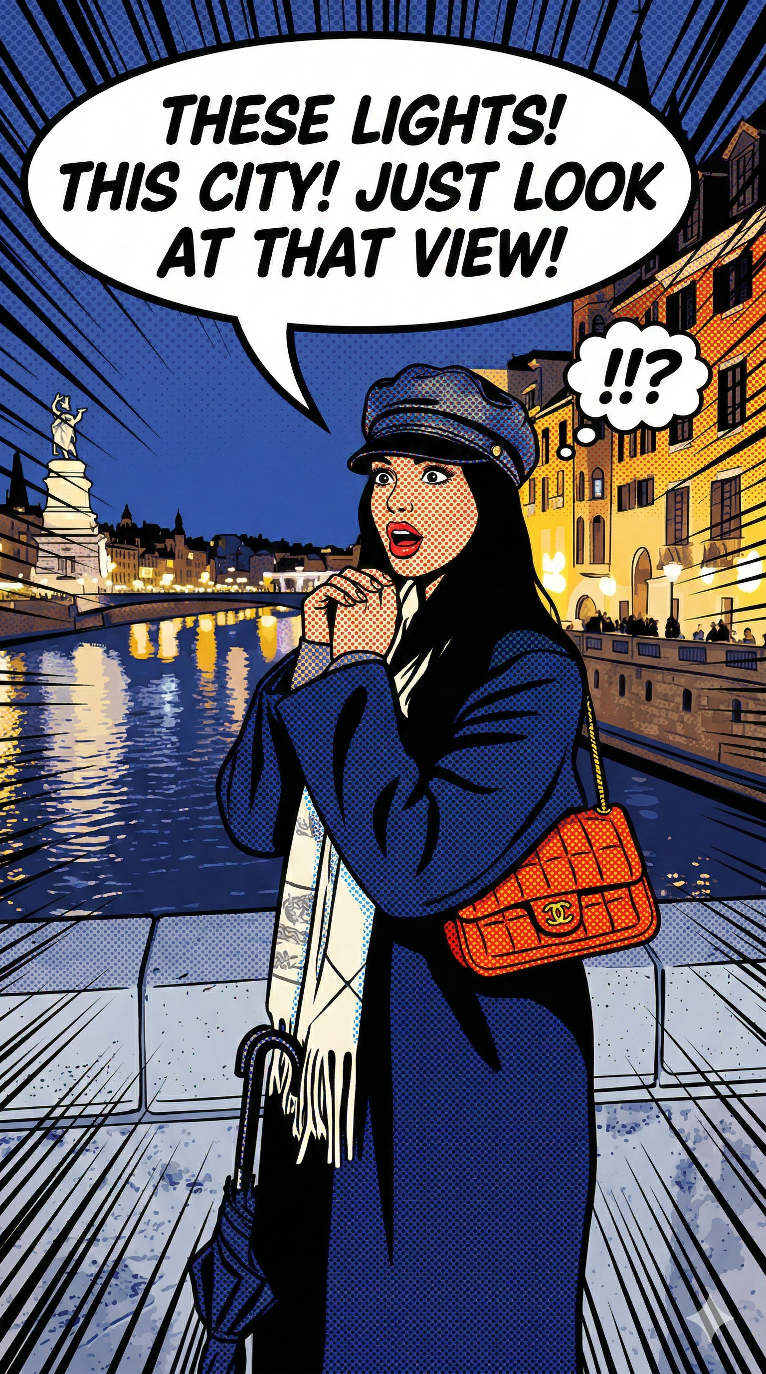 アメコミ風デザイン