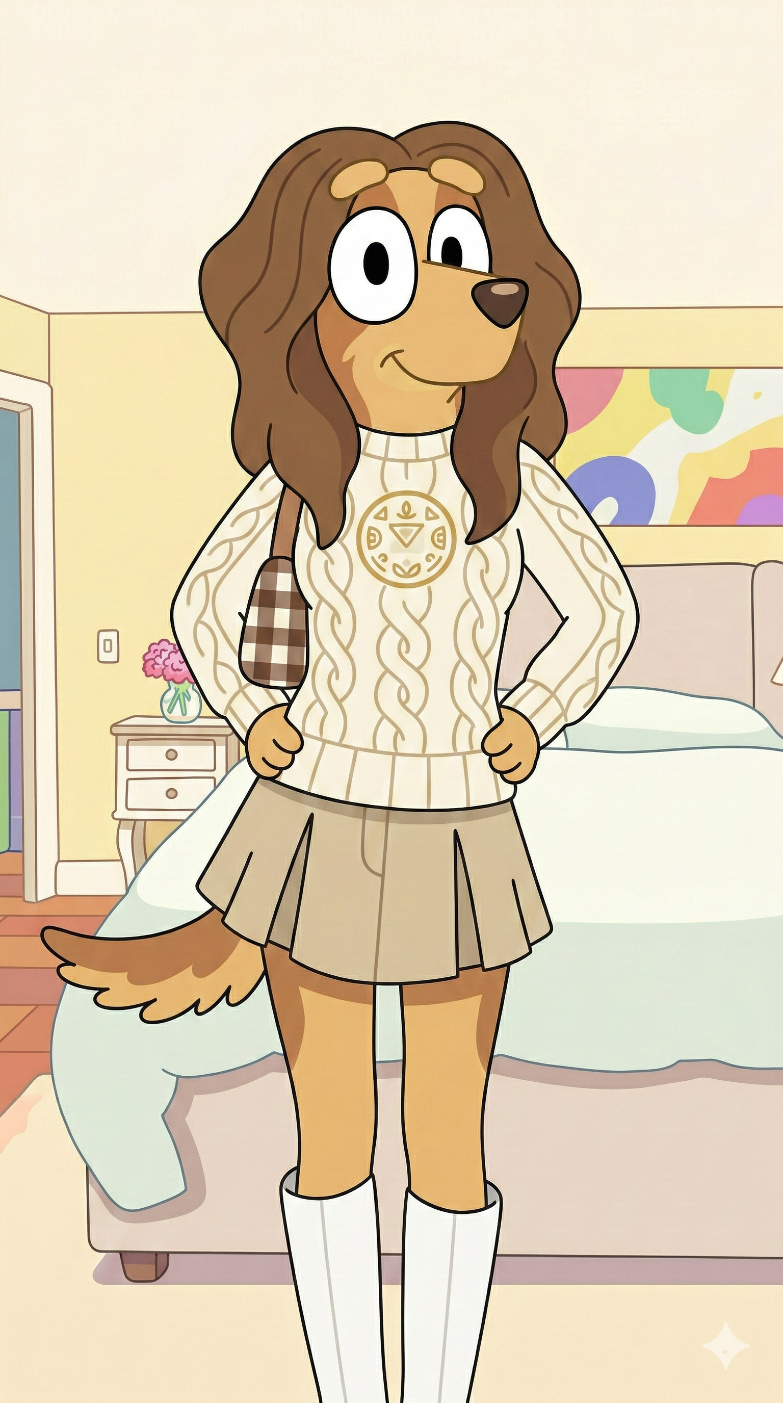 ブルーイ風キャラ - After