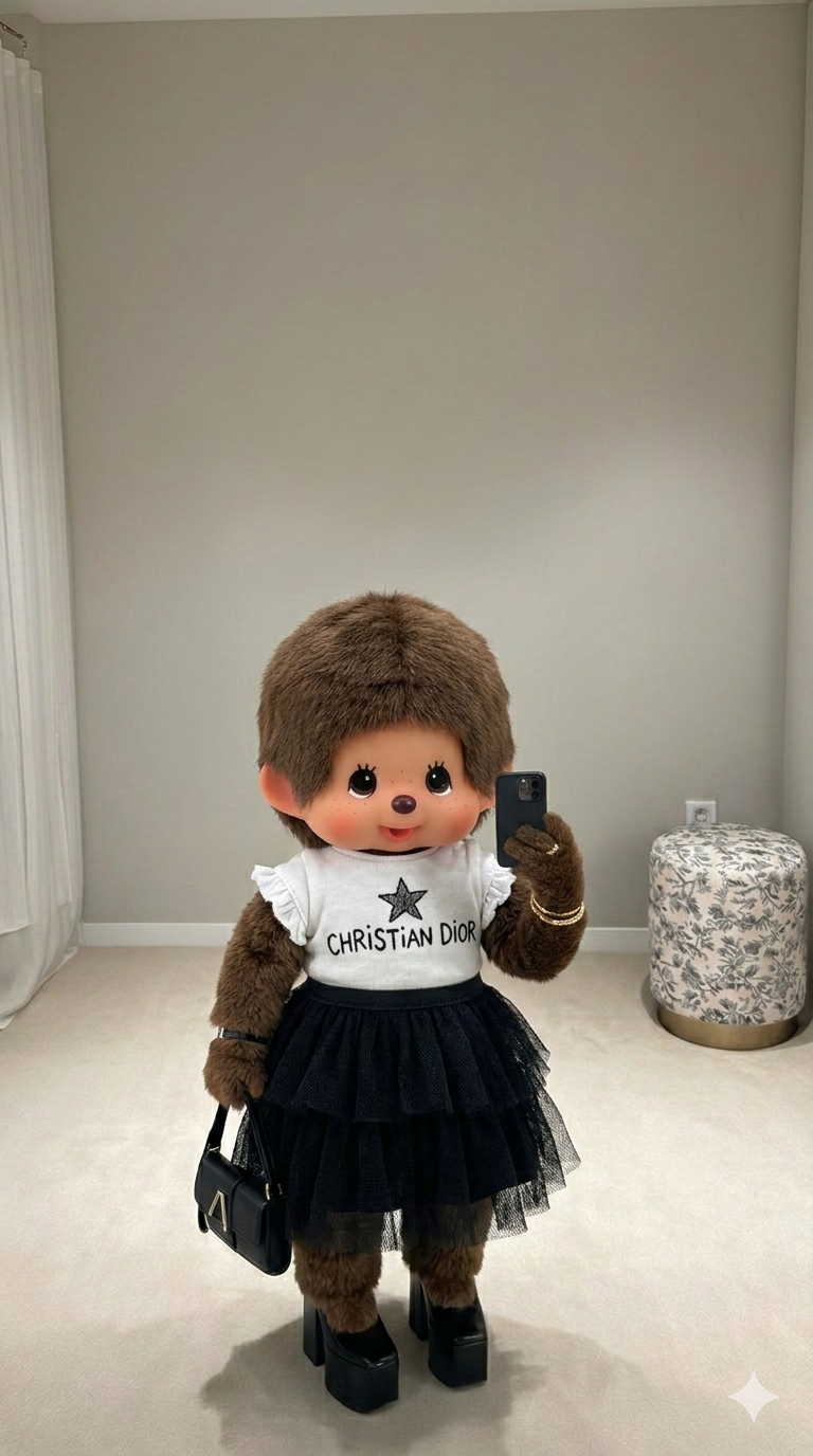 モンチッチ風になれる！ - After