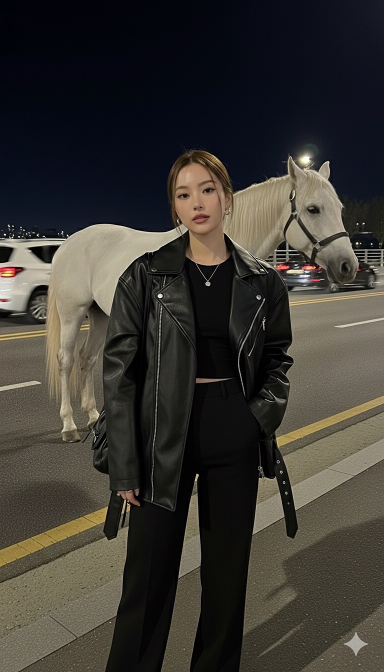 白馬が現れる🏇 - After