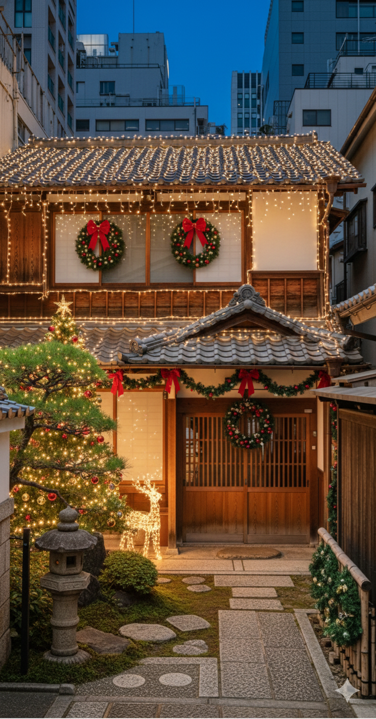 自宅をクリスマスデコレーション🎅 - After