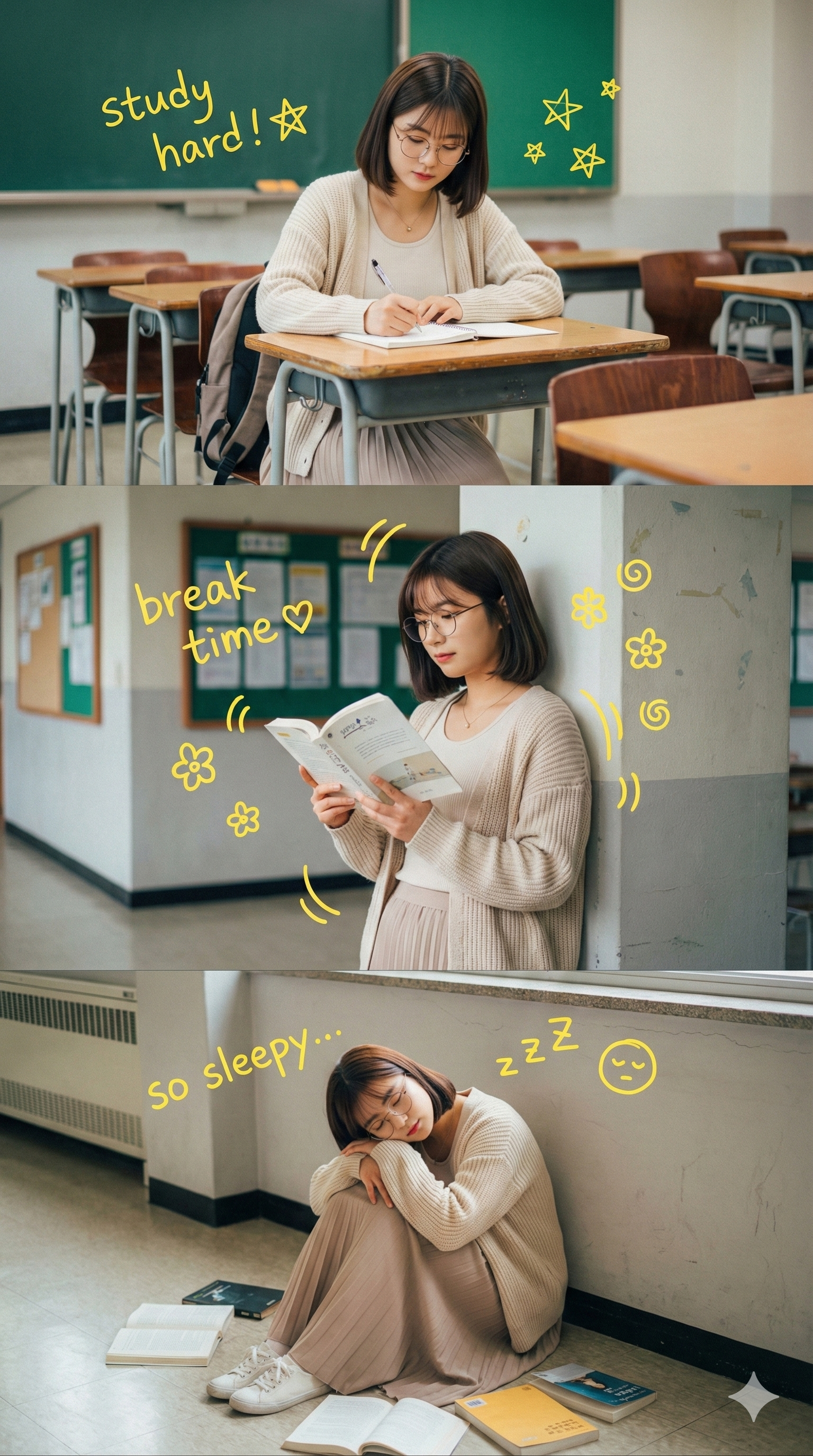 スクールコラージュ - After