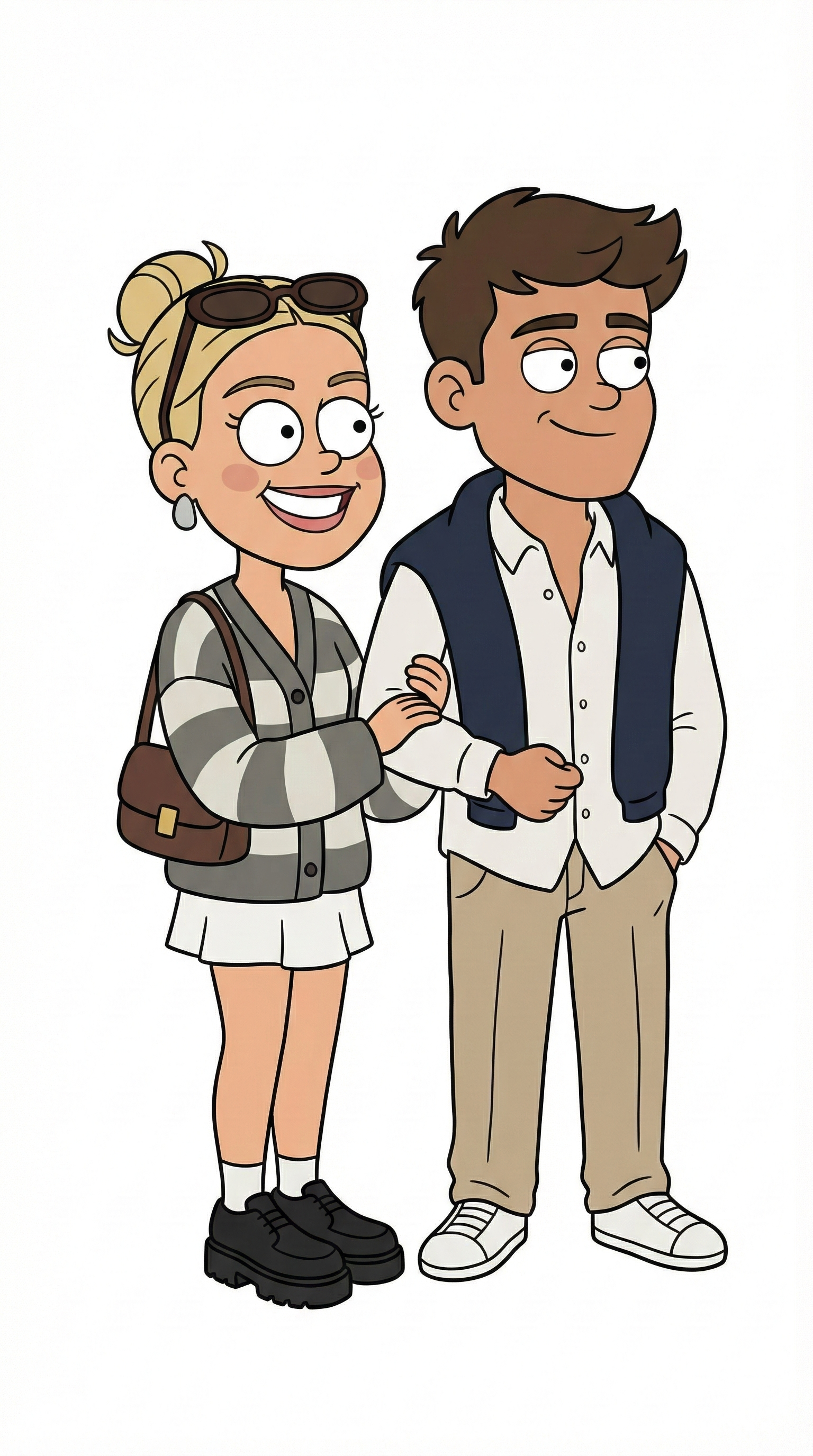 2人で海外アニメキャラ化 - After