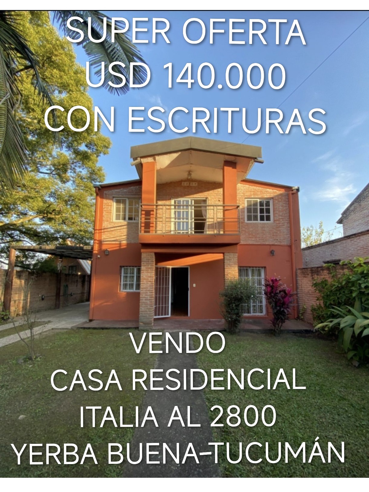 Venta - Casa en ITALIA 860, Yerba Buena - Marcos Paz - Foto 1