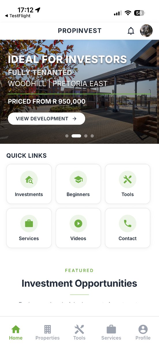 PropInvest App