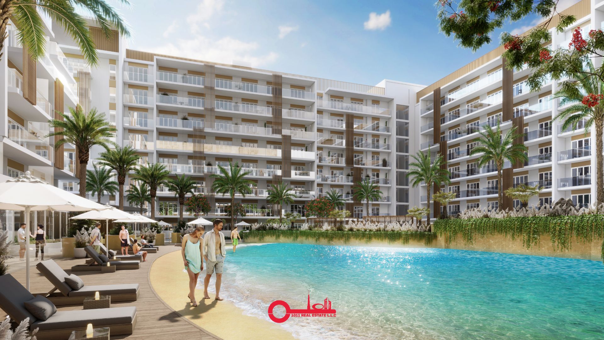 Azizi Beach Oasis 2 1011 Real Estate Dubai