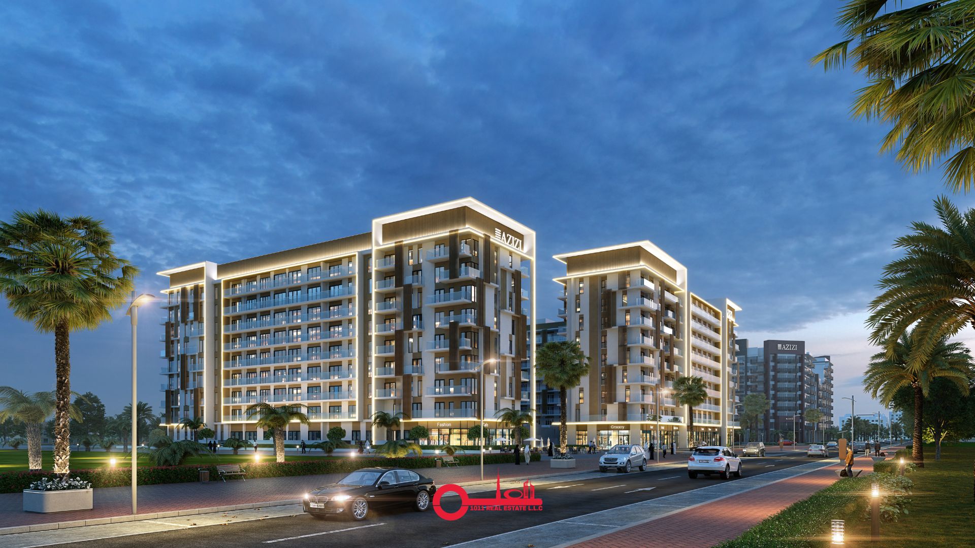 Azizi Beach Oasis 2 1011 Real Estate Dubai