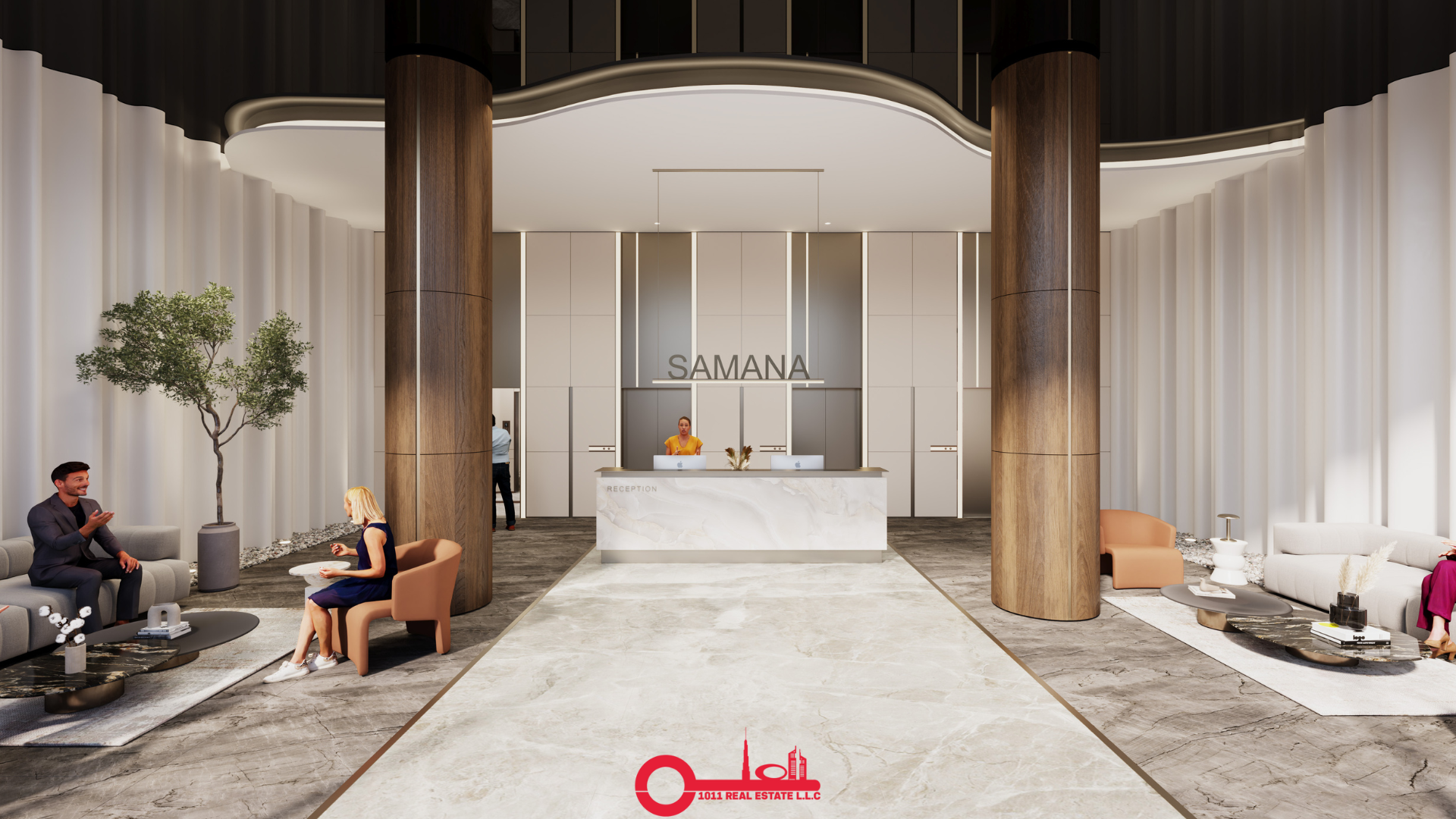 Samana Ocean Pearl 2 1011 Real Estate Dubai