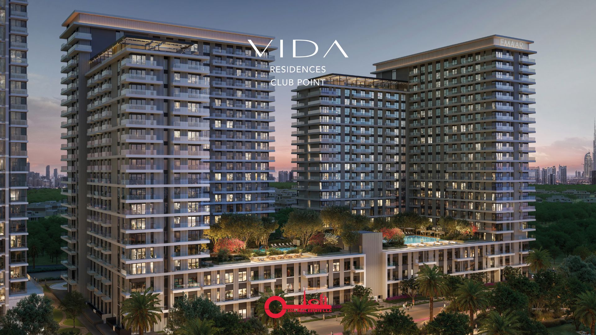 Vida Residences Club Point 1011 Real Estate dubai