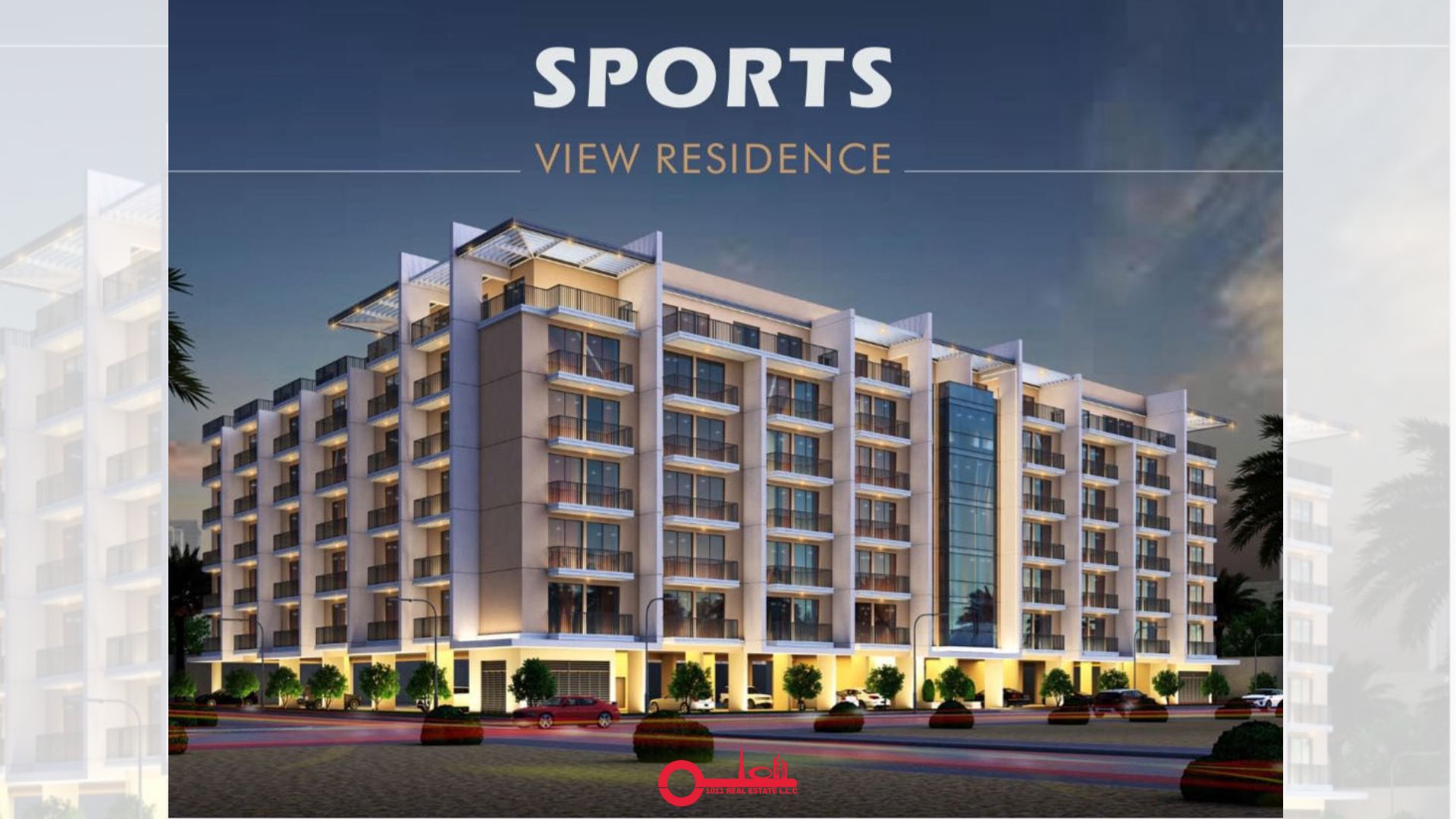 Sports View Residence 1011 Real Estate dubai