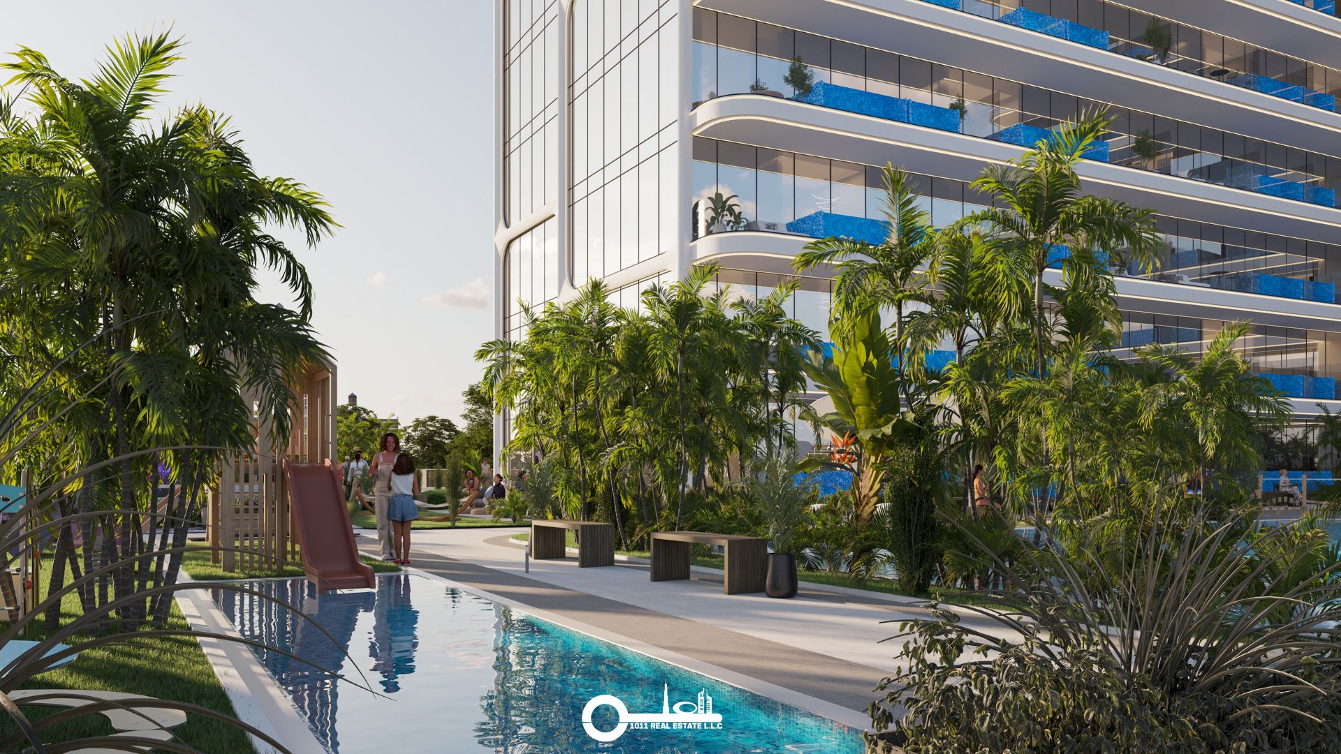 SAMANA LAKE VIEWS 2 1011 Real Estate Dubai