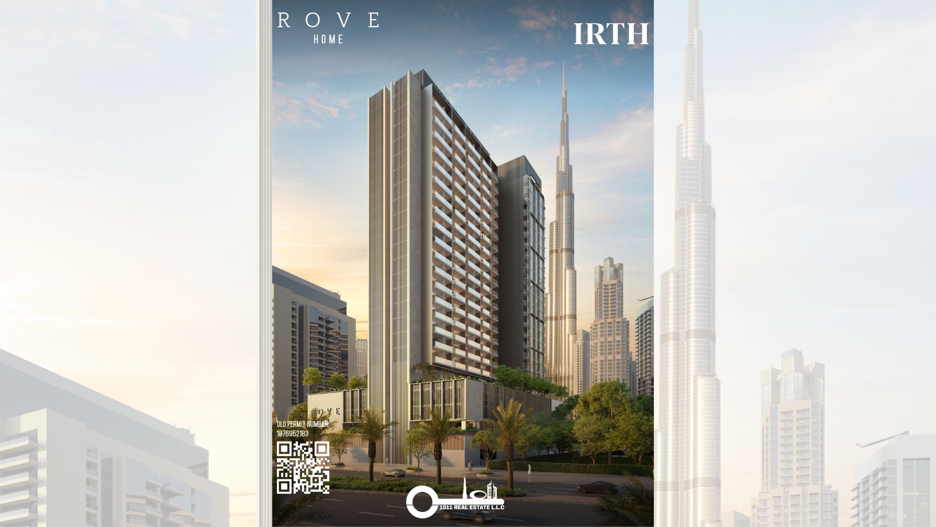 Rove Home Residences 1011 Real Estate Dubai