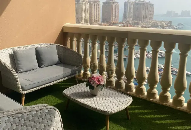 Apartment in The Pearl is available for rent, full