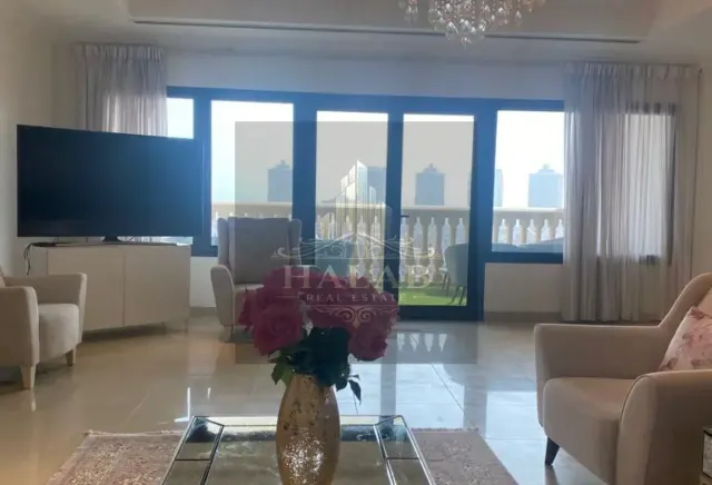 شقة في اللؤلؤة متاحة للإيجار، كاملة