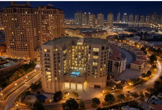 In the heart of The Pearl-Qatar, home to the large