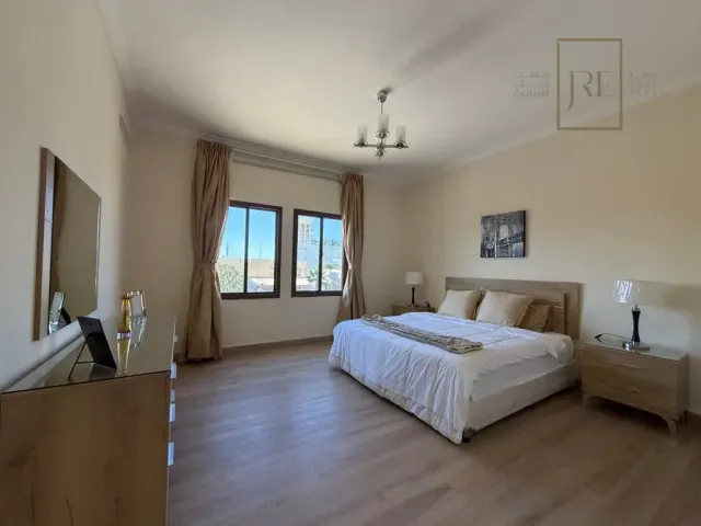 Stunning Furnished 4-Bedroom Villa with Maid's Room in Ain Khaled | Exclusive Compound
