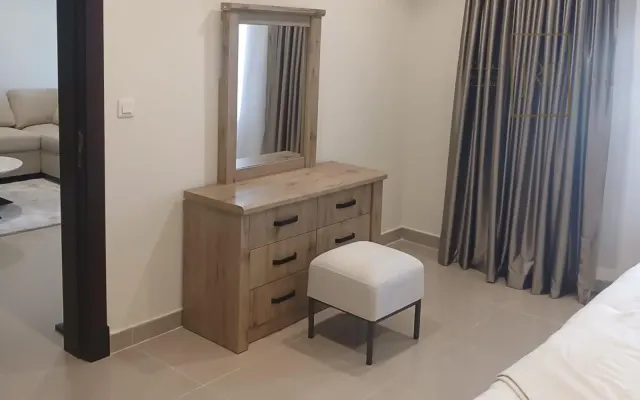 Fully Furnished 130 SQM Apartment in Porto Arabia | Balcony + Gym & Pool Access