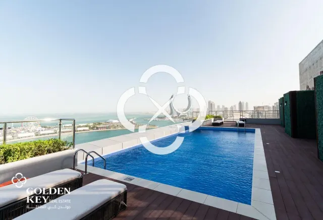 Furnished | Ready 2BR with Balcony | Marina View