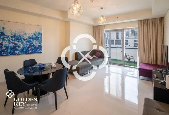 Cozy 1BR Balcony | Fully Furnished | Lusail Marina