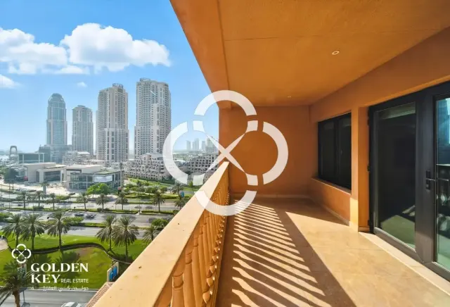 Furnished 3 BHK+Maid APT with Balcony for SALE