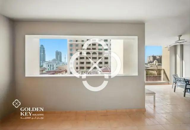 FF - 1BR with Spacious Balcony | Porto Arabia