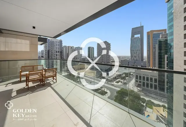 Luxury Finishes | Furnished 2BR+Maid with Balcony