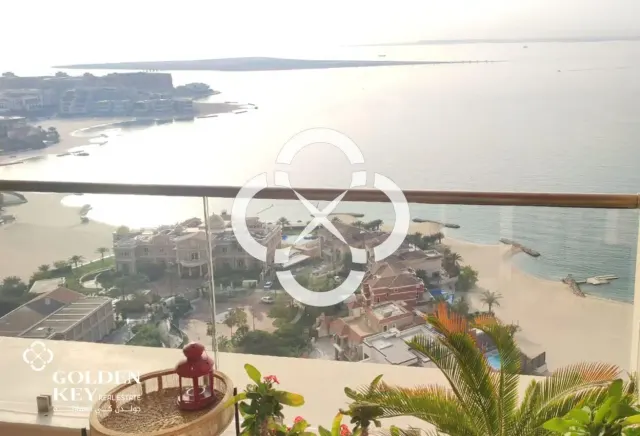 High-Floor 1BR | Panoramic Sea View – Viva Bahriya