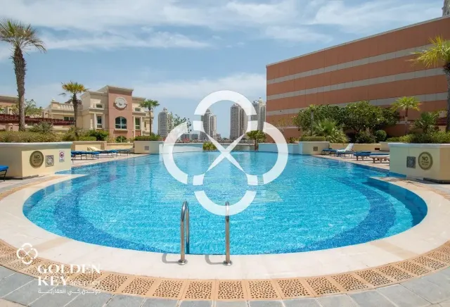 Sea view | Furnished 3BR +Balcony| Viva Bahriya
