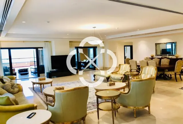 Luxury 5BR Penthouse with Full Sea View |The Pearl