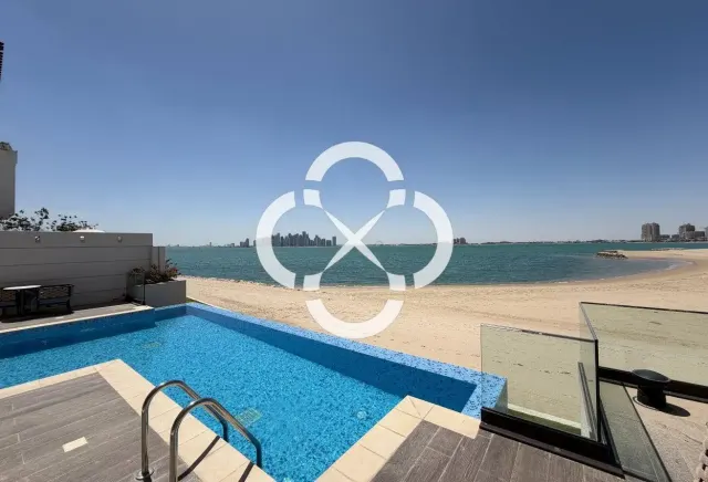 Luxury Beachfront Villa | Private Pool | 5+maid